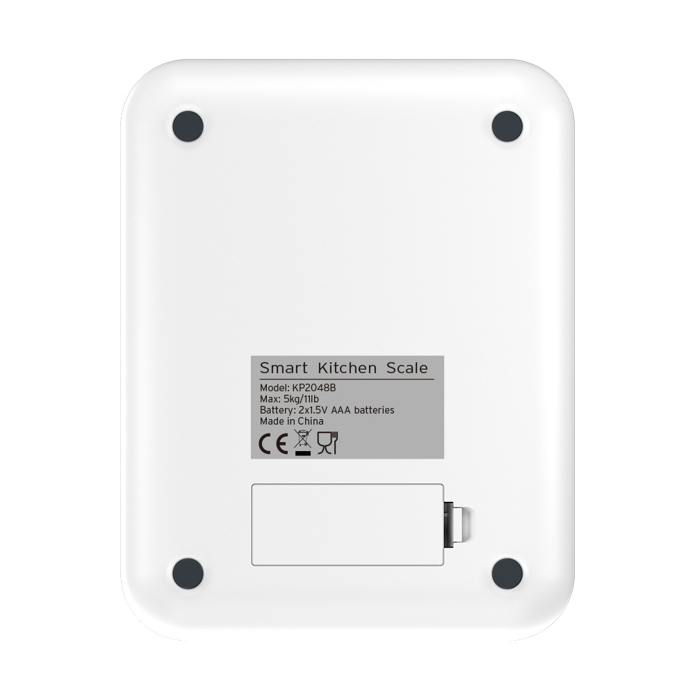 Smart Bluetooth Kitchen Nutrition Scale with Calorie Calculator App