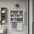 B1 Closet Organizer System: Wall Mounted Closet Organizers and Storage Walk in Closet System Closet Rack and Shelving Modern Closet Storage for Bedroom 31.49''W x 16.04''D x 31.49''H