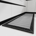 PADOOR Kitchen Mats for Floor Kitchen Rugs Non Slip Washable Rubber Backed Kitchen Runner Super Absorbent Kitchen Floor Mat Sink Rug 20”x32” Black