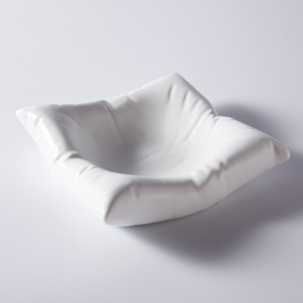 Creative Ceramic Plate for Molecular Cuisine Dining