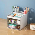 Cute Cartoon Rabbit Pen Holder - Large Capacity Storage Box