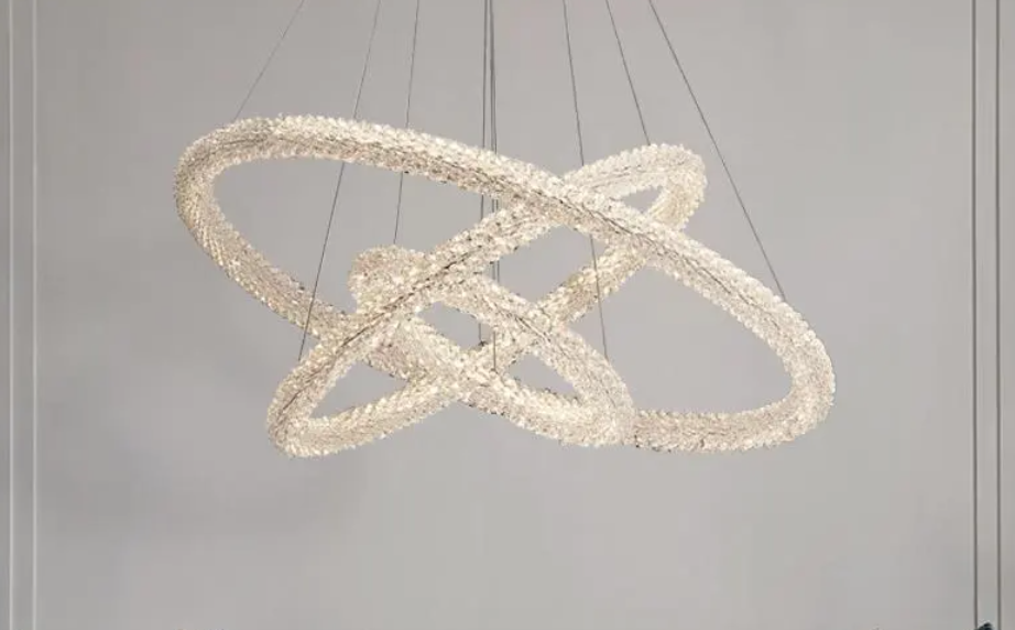 Crystal Ring Chandelier