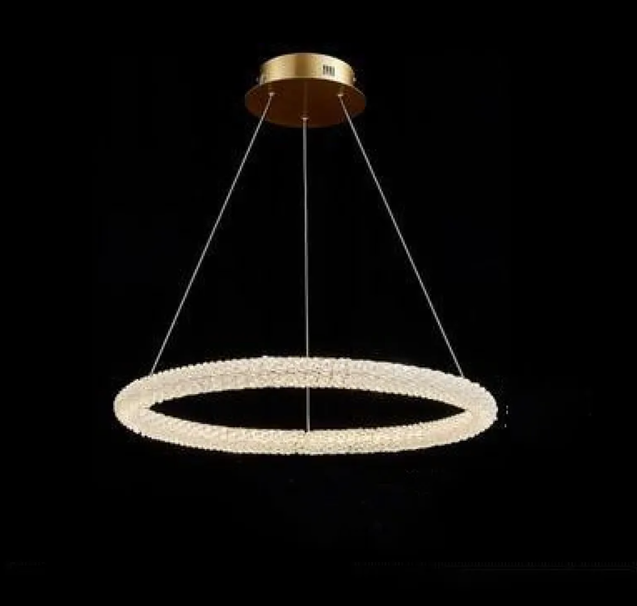 Crystal Ring Chandelier
